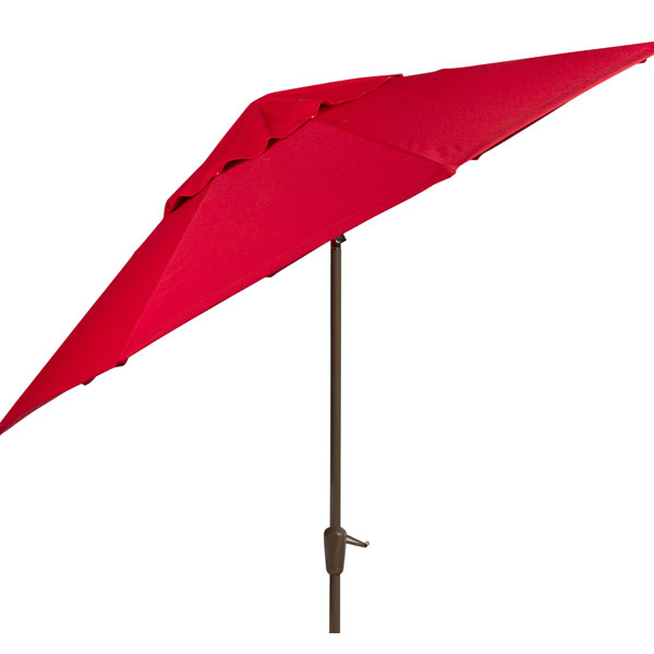 9' Aluminum Auto Tilt Umbrella by Woodard - Image 2
